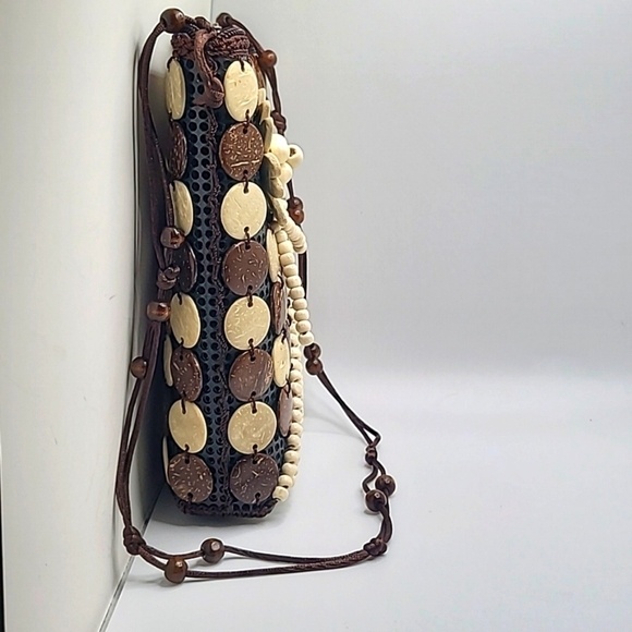 NWT Coconut Crossbody Bag Purse w/ Zipper - Picture 3 of 6